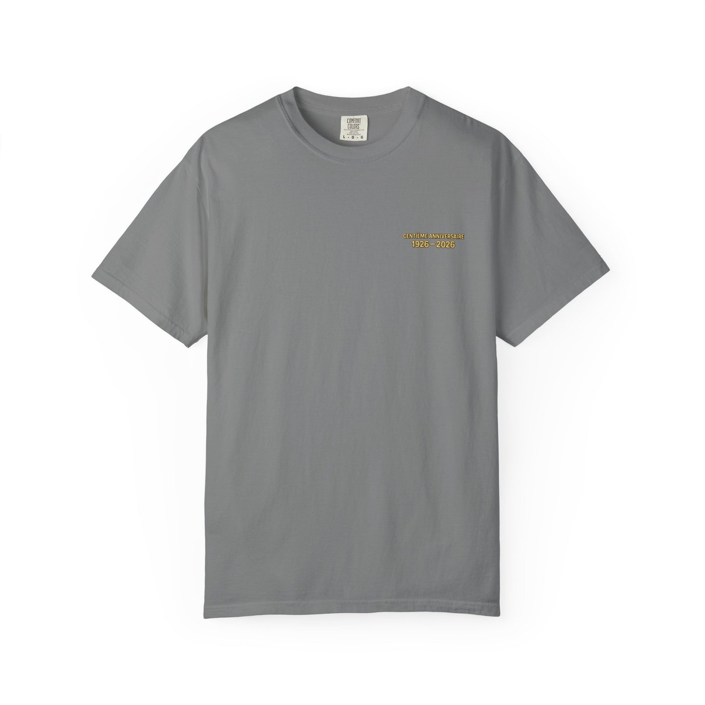 Saint-Malo Centennial 1926–2026 Vintage Shield T-Shirt