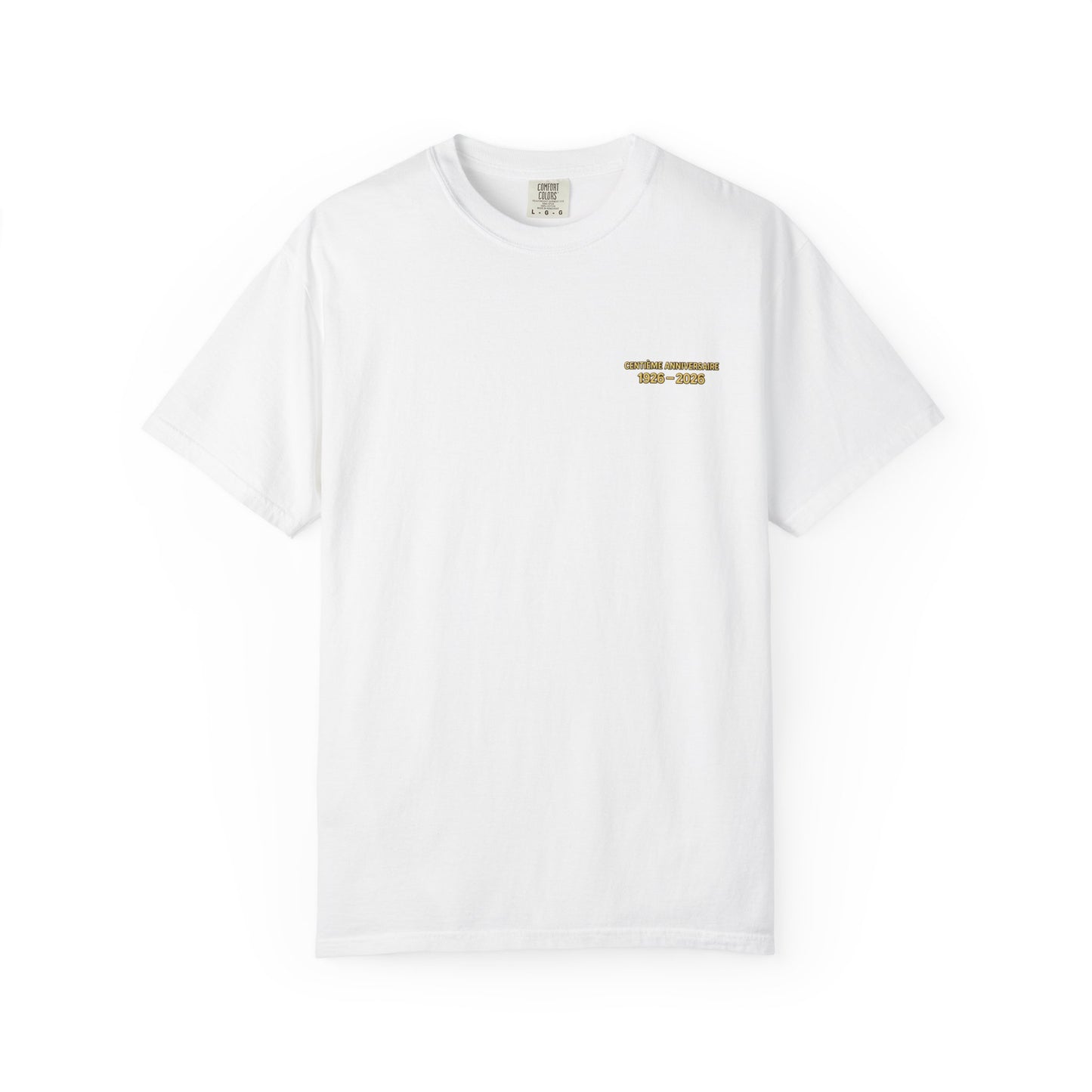 Saint-Malo Centennial 1926–2026 Vintage Shield T-Shirt
