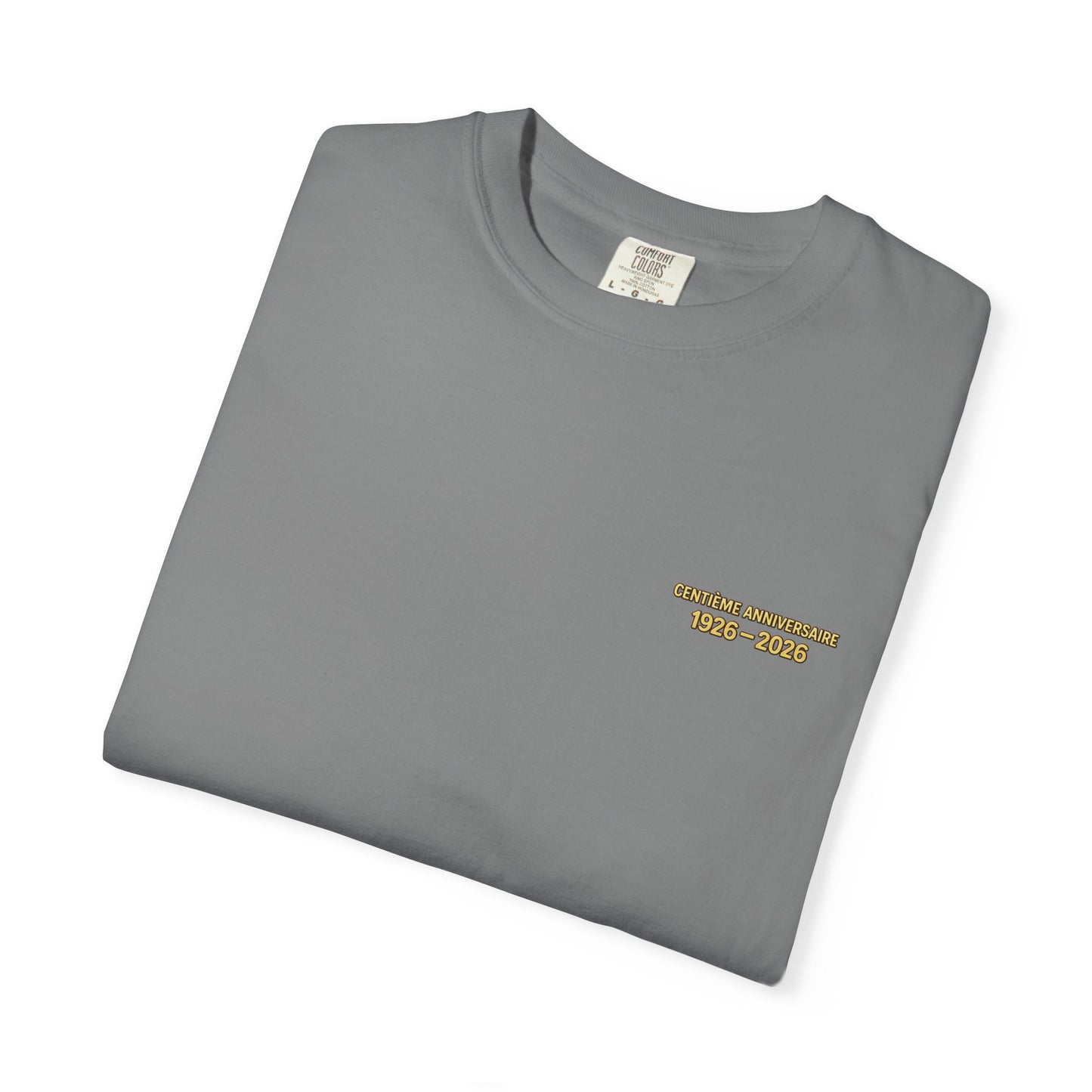 Saint-Malo Centennial 1926–2026 Vintage Shield T-Shirt