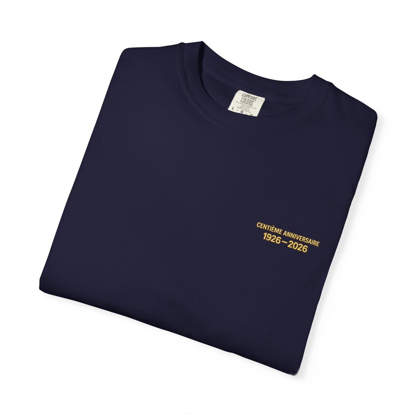 Saint-Malo Centennial 1926–2026 Vintage Shield T-Shirt