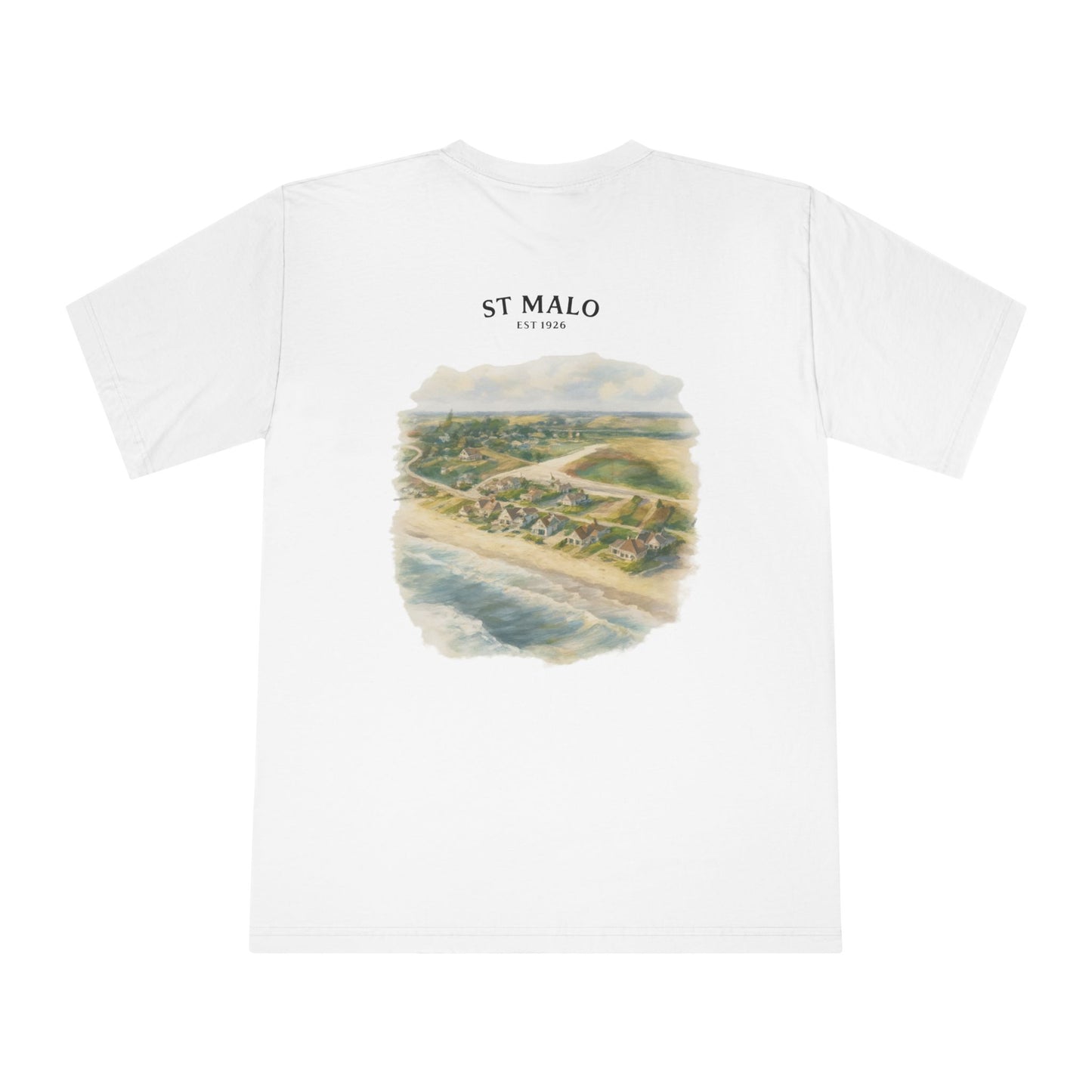 St. Malo Coastal Scene T-Shirt
