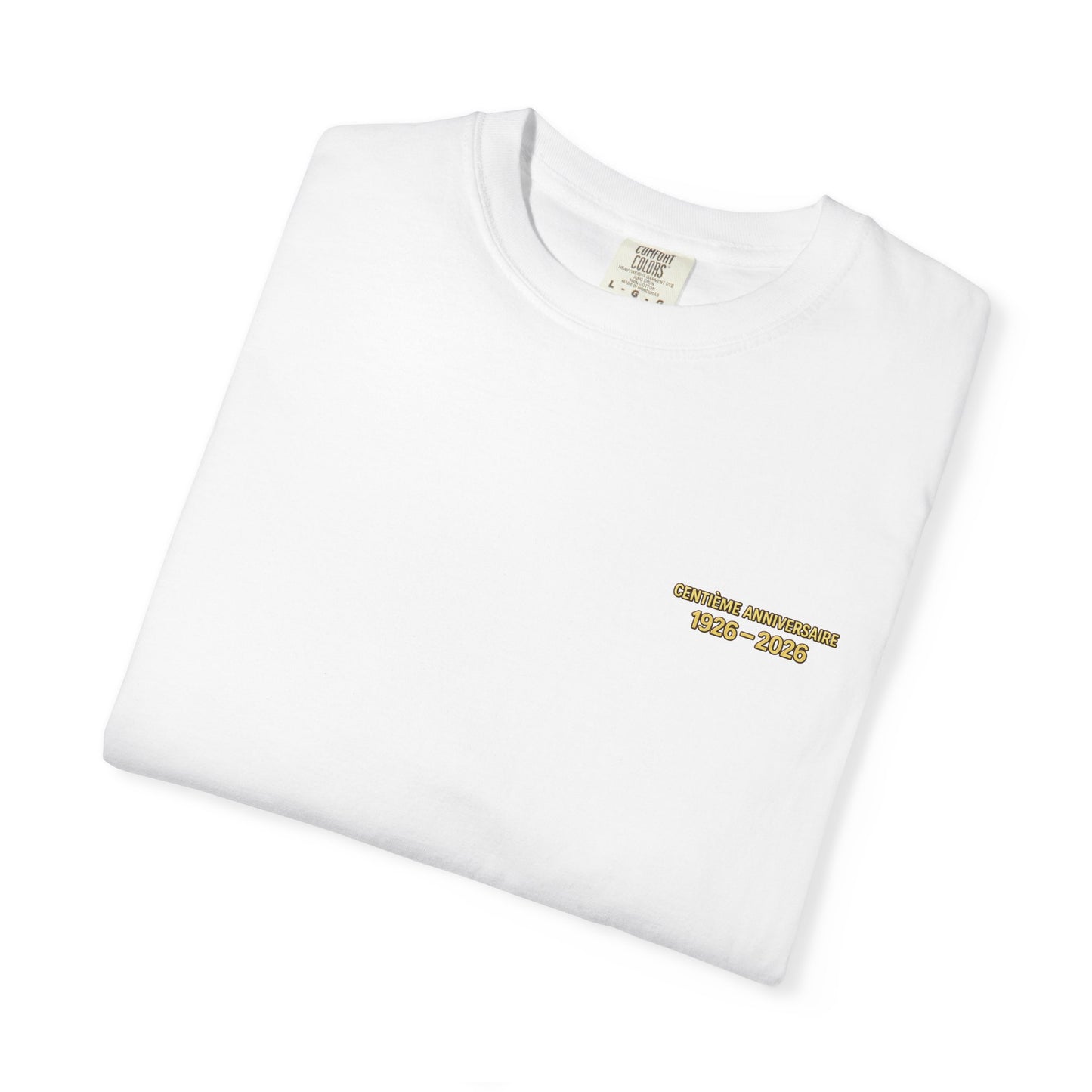 Saint-Malo Centennial 1926–2026 Vintage Shield T-Shirt