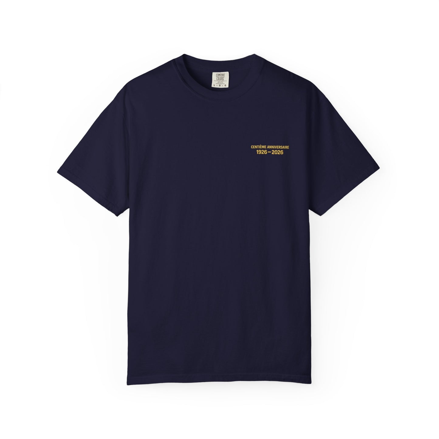 Saint-Malo Centennial 1926–2026 Vintage Shield T-Shirt