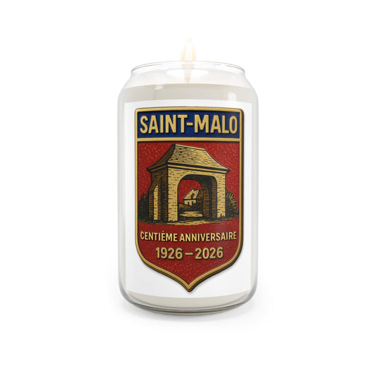St. Malo 100th Anniversary Large Candle